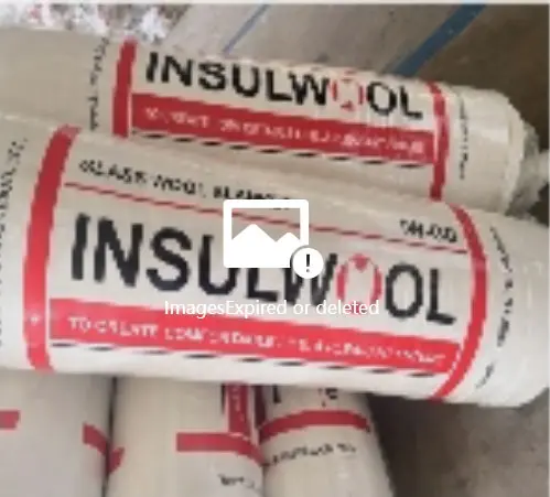 #09 Glass wool blanket 1200x122x6,5cm 12kg/m3