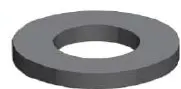 Flat washers  FW08 M8