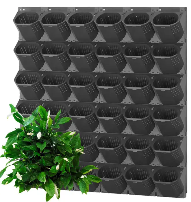 34 set de pared de jardín completo