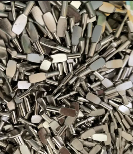 43 soporte de estante de acero niquelado 6x33