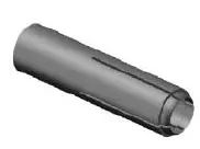 Lipped Trop in Anchor Metalldübel