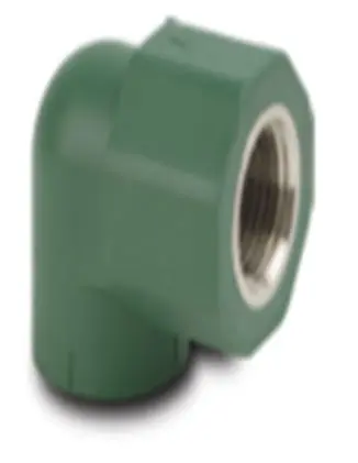 15 Codo hembra de PPR 90° 20mm x 1/2"