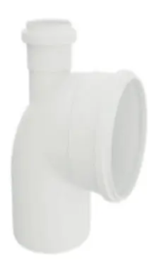 15 Codo de PVC 90° con puerto de inspección 110mm x 50mm