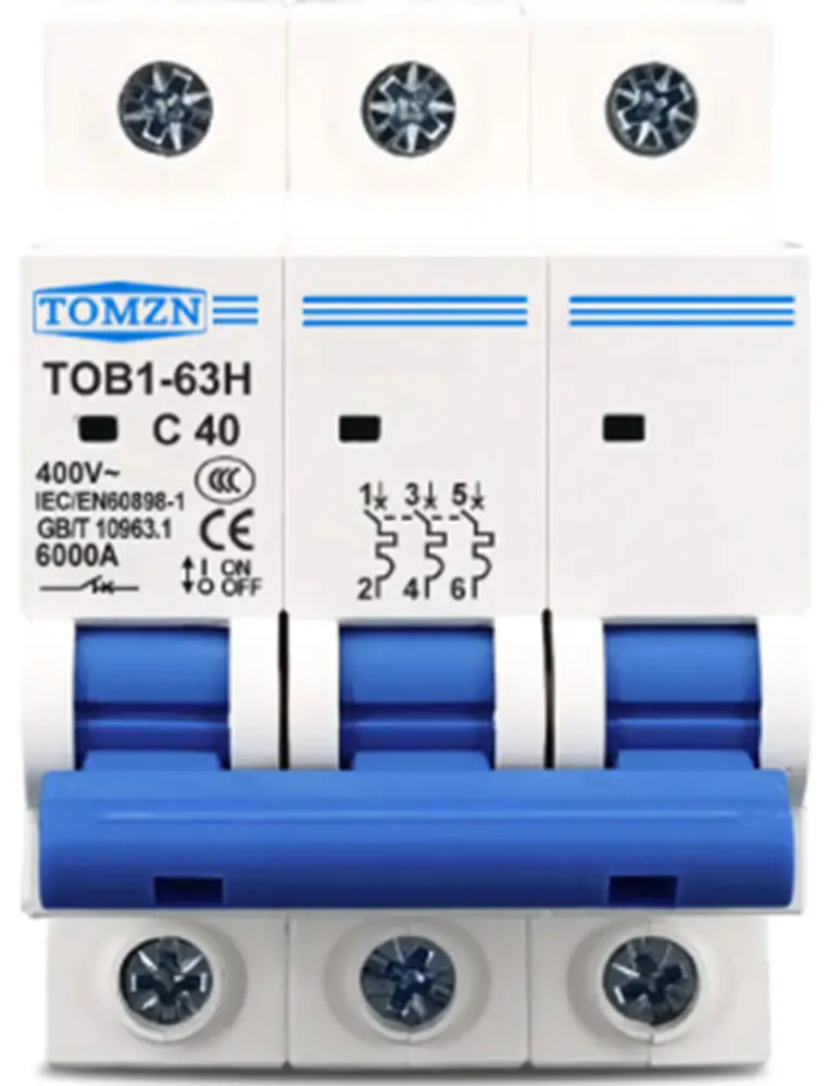 06 MCB de CA 3P Tob1-63H 32A