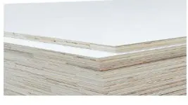 48 Plywood 18mm weiss