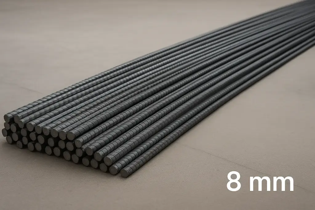 Acero de refuerzo HRB500E 8mm