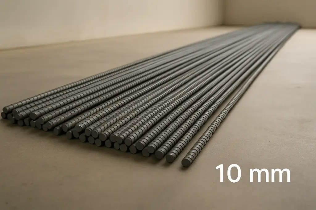 Acero de refuerzo HRB500E 10mm