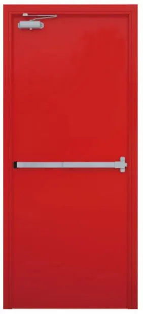 Fireproof Door UL Steel + Honeycomb 47mm thickness